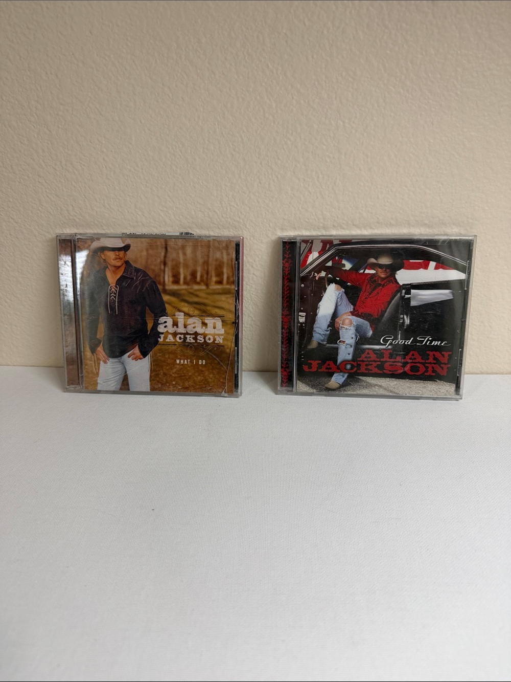 Alan Jackson CD Lot - Two Albums with Artist Cover Art